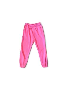 Zara Neon Pink Joggers Sweatpants Size M | Bright Lounge Pants